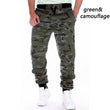 Camouflage Pants Men Hip Hop Casual Pants Loose Trousers Fashion Urban Mid Waist Pants