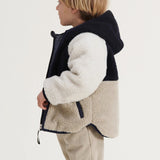 Children's Double-sided Wear Hooded Cotton Coat Jacket