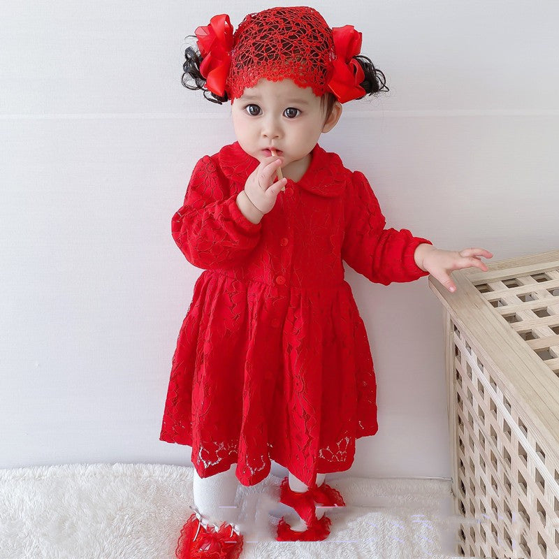 Newborn Full Moon Girl Baby Dress