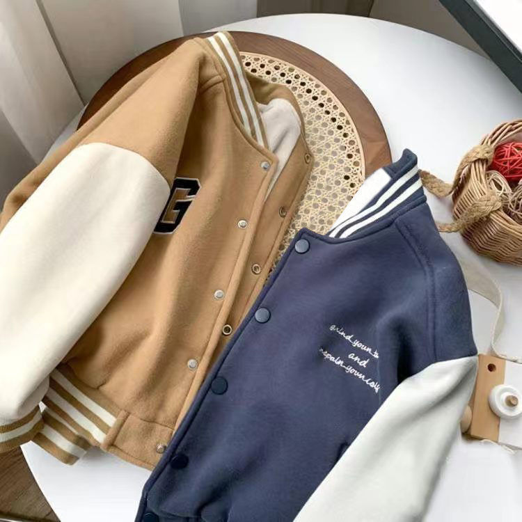 New Fashionable Korean Style Baby Autumn Handsome Jacket