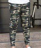 Casual Colorful Camouflage Pants Men Elastic Comfortable Trousers