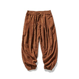 Men's Loose Plus Size Corduroy Harem Casual Pants