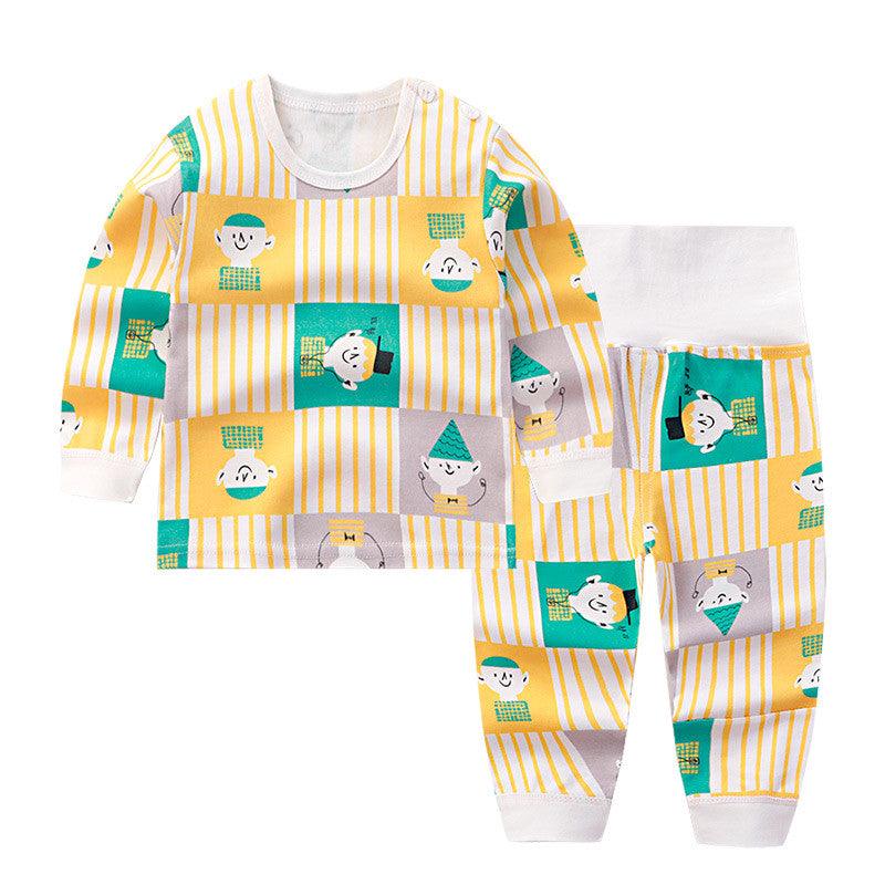 Baby Autumn Clothes Suit Cotton Baby Underwear - Almoni Express