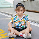 Children's printed T-shirt - Almoni Express