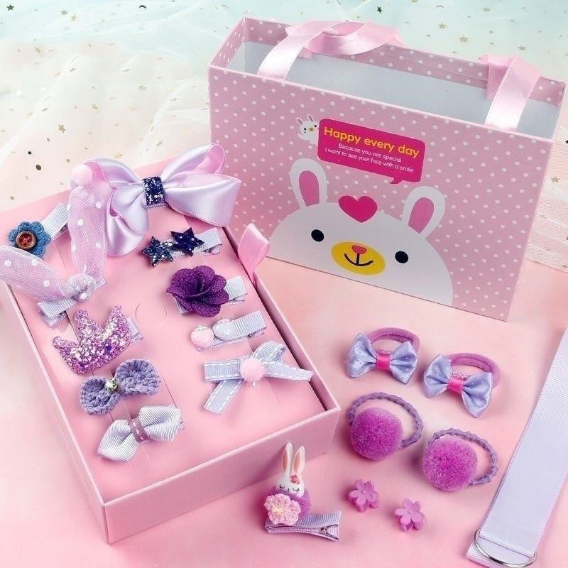 Children's Day Gift Girl Side Clip Gift Box