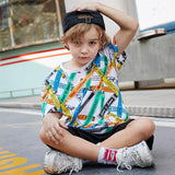 Children's printed T-shirt - Almoni Express