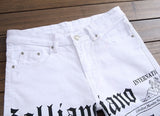 Newspaper jeans