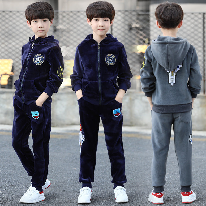 Casual children's suit boys autumn clothes