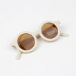 Children Round Frame Retro Mocha Glasses