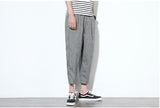 Men's linen harem pants