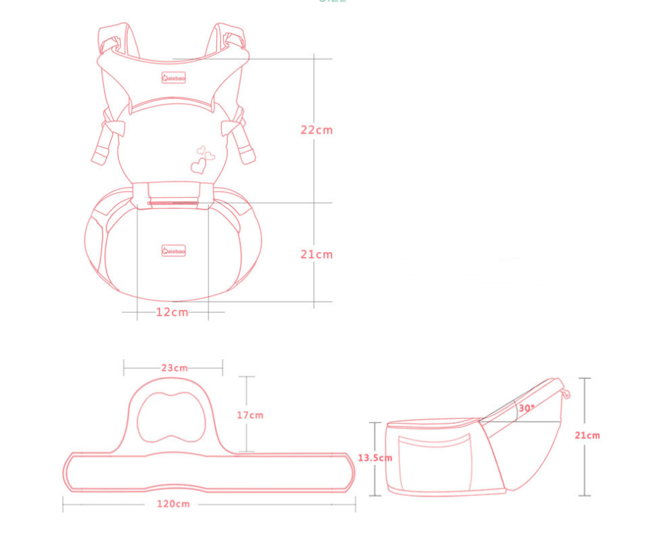 Multifunctional baby carrier - Almoni Express