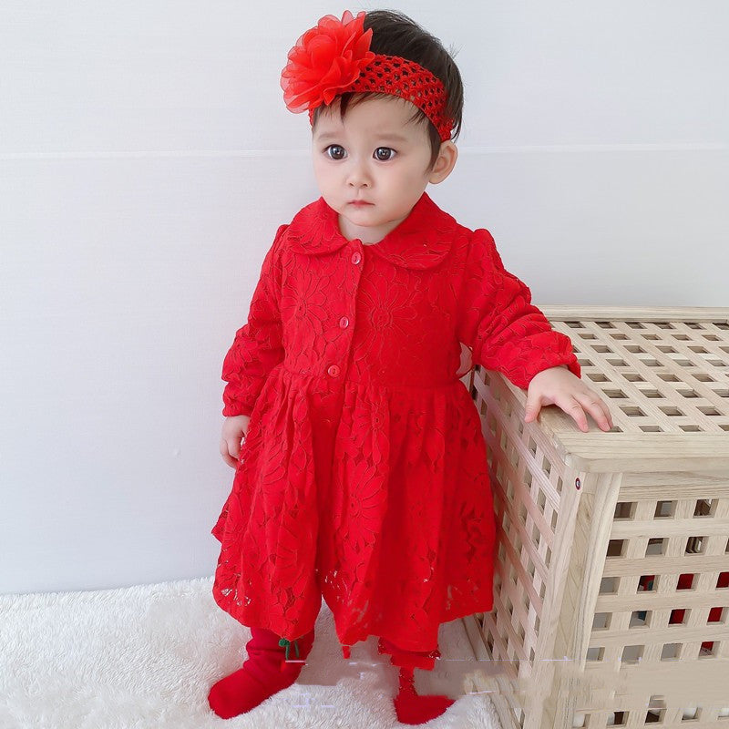 Newborn Full Moon Girl Baby Dress