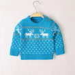 Boy's Christmas Giraffe Pullover Sweater