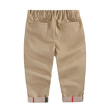 Boys' casual cotton trousers