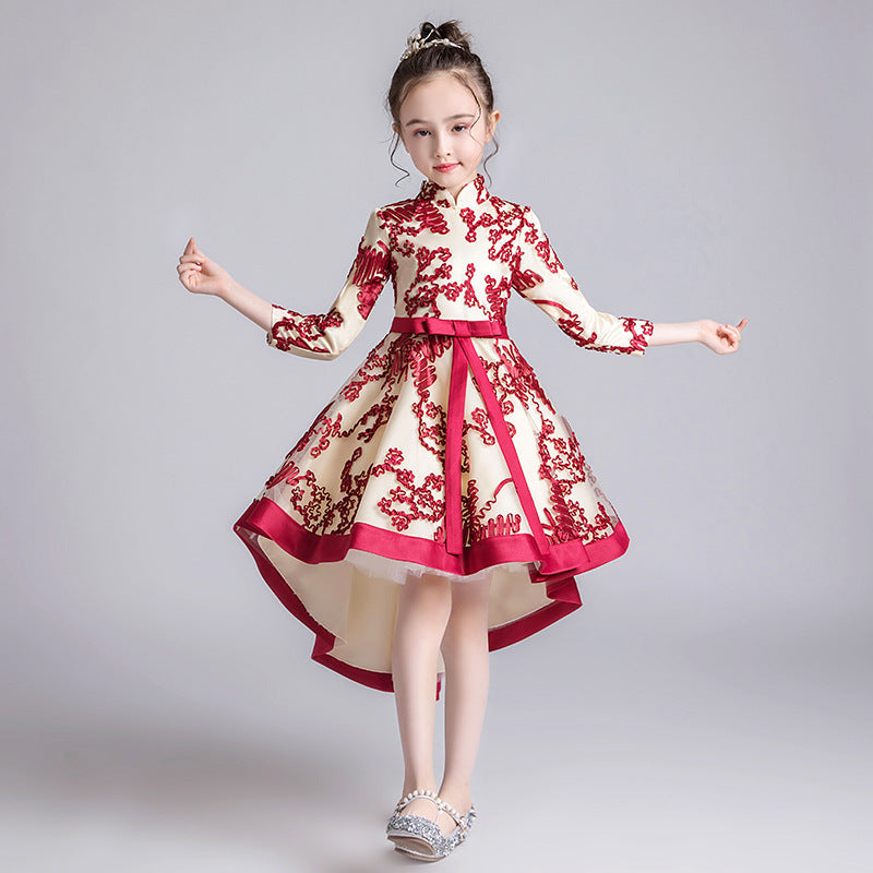 Girl princess dress Cheongsam