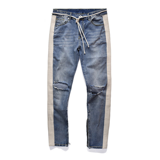 Men's ripped jeans