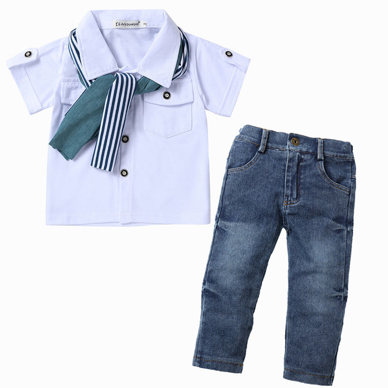 Boys summer casual suit