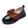 Children's Bowknot Soft Sole Casual Leather Shoes