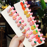 Children's Fresh And Cute Cartoon Small Hairpin