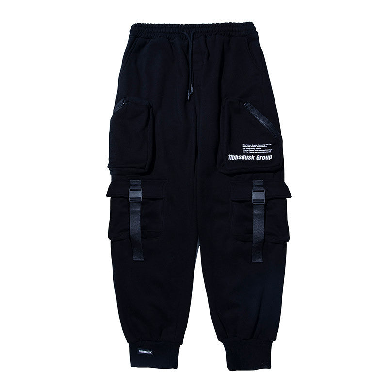 Men's Autumn And Winter Sports Sweatpants Tide Brand Functional Wind Beam Pants