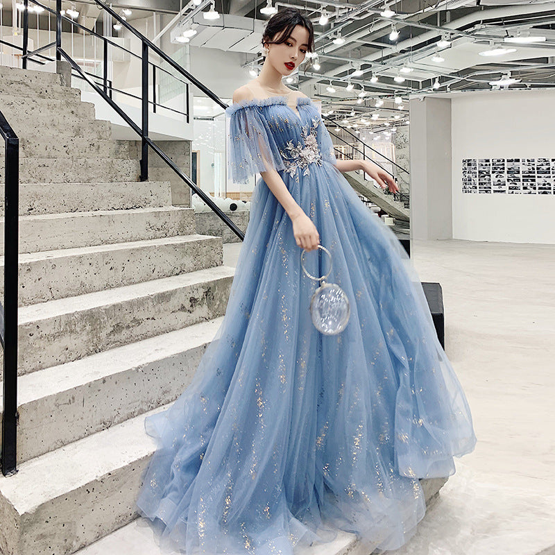 Temperament Fairy Student Dream Forest Evening Dress