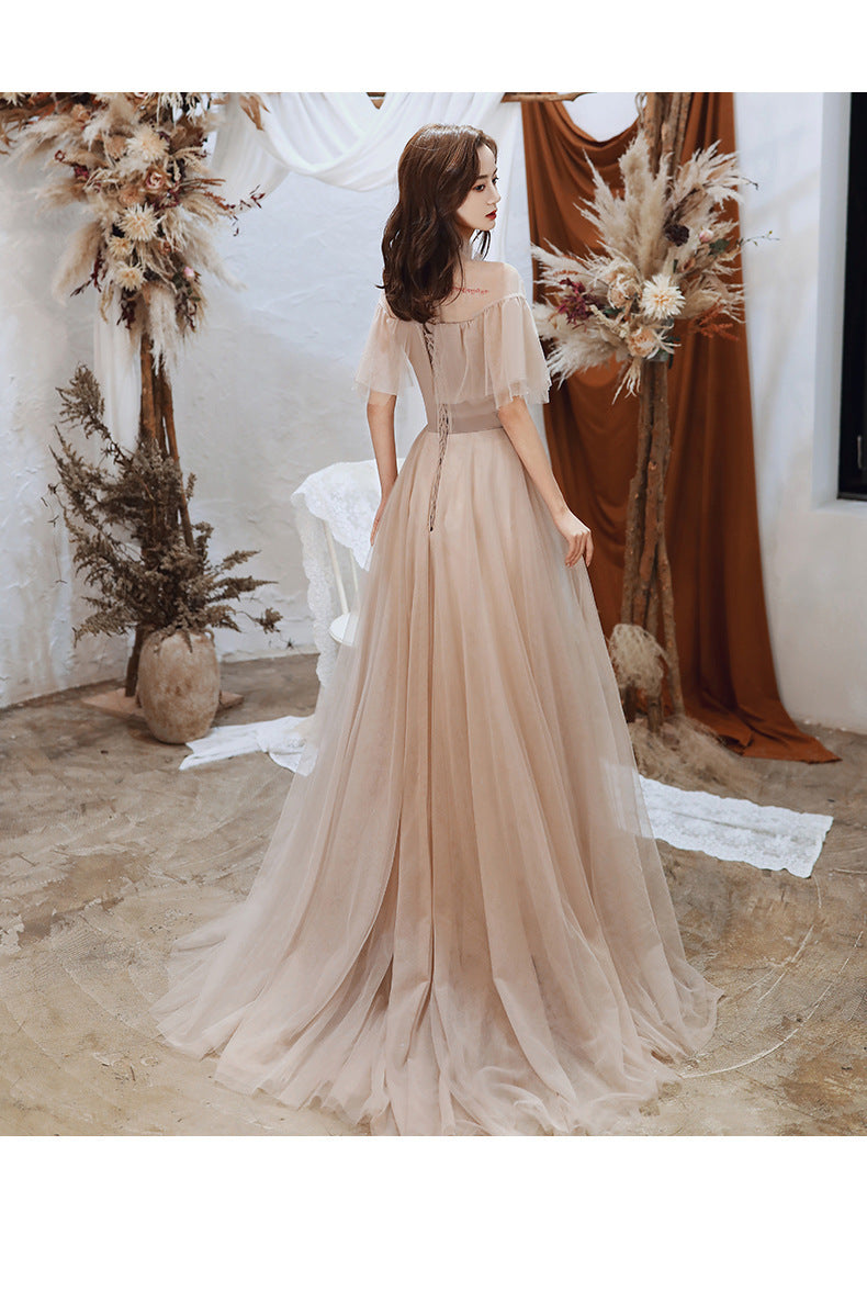 High-End Elegant Tail Dress Can Be Worn Daily For WEomen