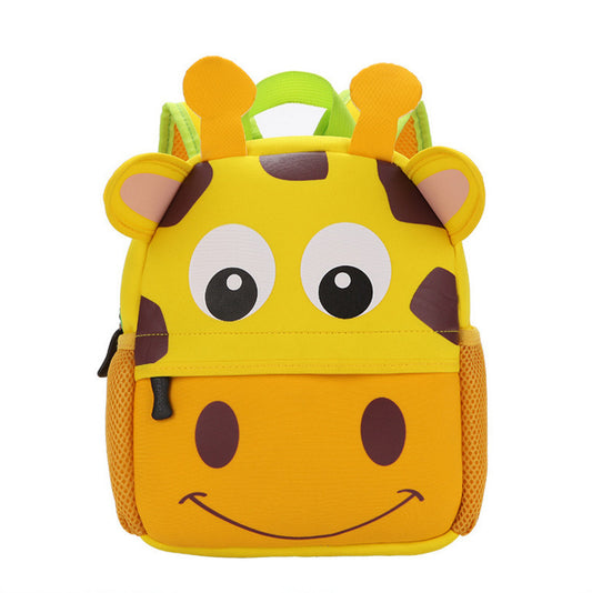 Kindergarten School Bag 3D Cartoon Diving Material Children's School Bag