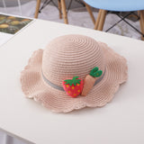 Sun Protection Hat For Middle School Children Summer Beach Hat For Girls