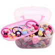 Children's Hair Rope Princess Hair Ring Storage Portable Boxed Hair Accessories Have Good Elasticity Cartoon Rubber Band Headdress