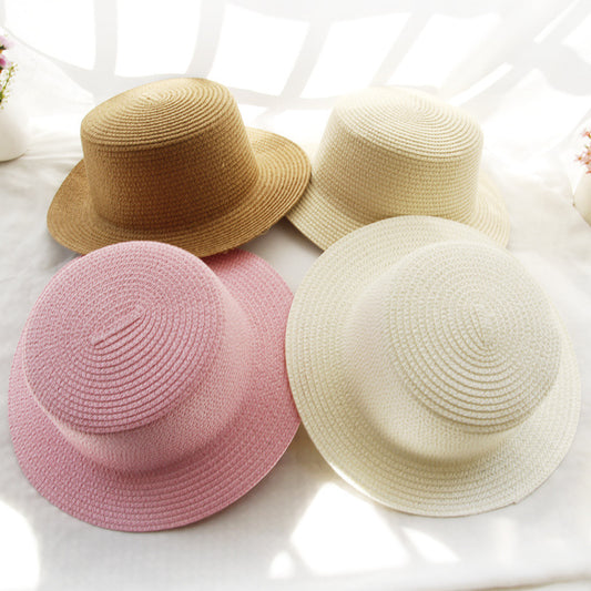 Hat Ladies Light Version Summer Foldable Sunscreen Straw Hat Sun Hat Fisherman Hat Outdoor Beach Sun Hat Wholesale