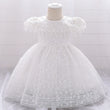 Children'S Dress Baby One Year Old Baby Princess Dress Embroidery White Wedding Dress Baby Wash Dress Dress