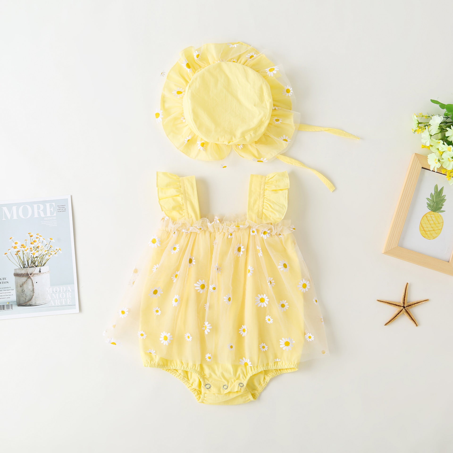 Children's Wear Summer Baby Onesie Sleeveless Clothes For Newborns