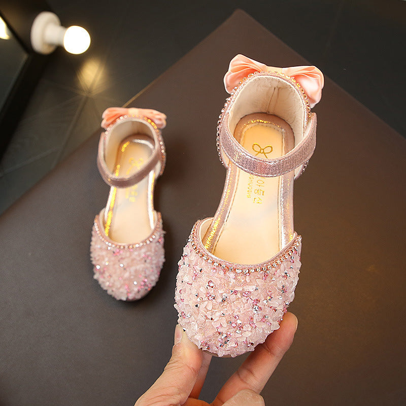 Soft Sole Sandals Fashion Baotou Princess Shoes