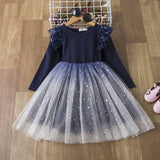 Mesh Fluffy Sweet Girl Princess Dress