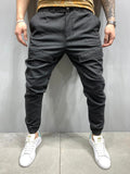 Men's Casual Trousers With Tie Rope Woven Trousers For Men