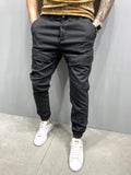 Men's Casual Trousers With Tie Rope Woven Trousers For Men