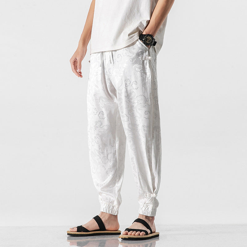 Chinese Style Men's Casual Pants Summer New Style