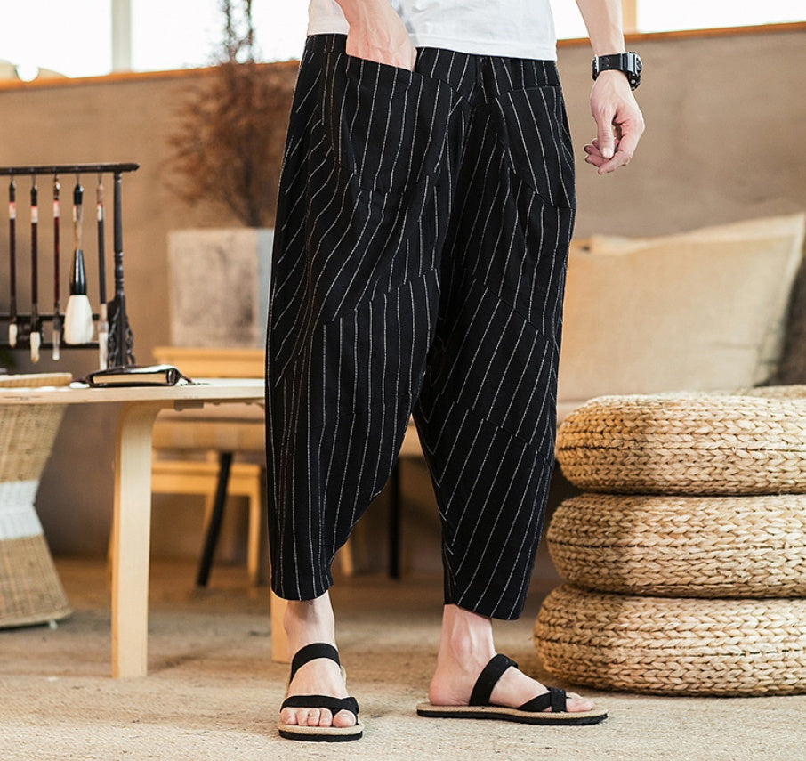 Japanese men's loose pants