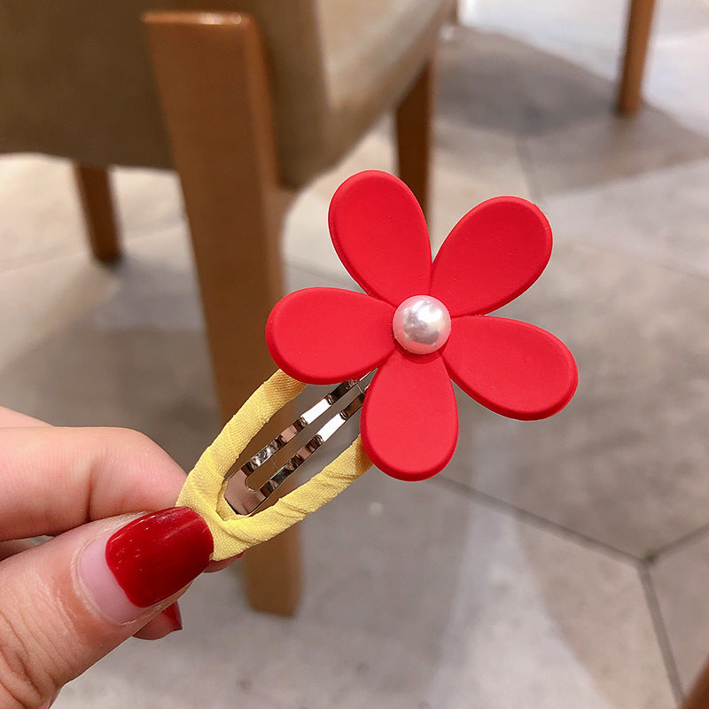 Flower hair clip