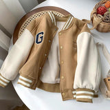 Children Sports Fleece Jacket Coat