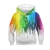 Digital Printing Children's Hooded Long-Sleeved Sweater