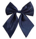 Women's professional dress female college wind Japanese and Korean version of the student bank hotel bow tie collar flower