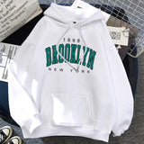 1898 Brooklyn New York Printed Women Hoodie - AL MONI EXPRESS