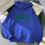 1898 Brooklyn New York Printed Women Hoodie - AL MONI EXPRESS