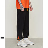 Men's stretch harem pants with drawstring