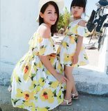 Women's and Women's Floral Dress