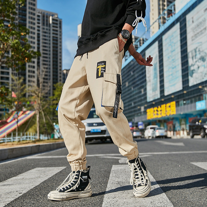 Men's workwear cropped pants