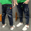 Boys jeans winter trousers