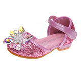 Girls crystal shoes rhinestone single shoes