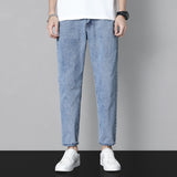 Mens Fashionable And Versatile Loose Straight Casual Pants